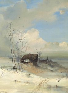 De komst van de lente door Alexei Kondratjewitsch Sawrassow
